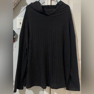 Cozy 2 Piece Hooded Set Finjani Black 4XL (hooded shirt and pants)